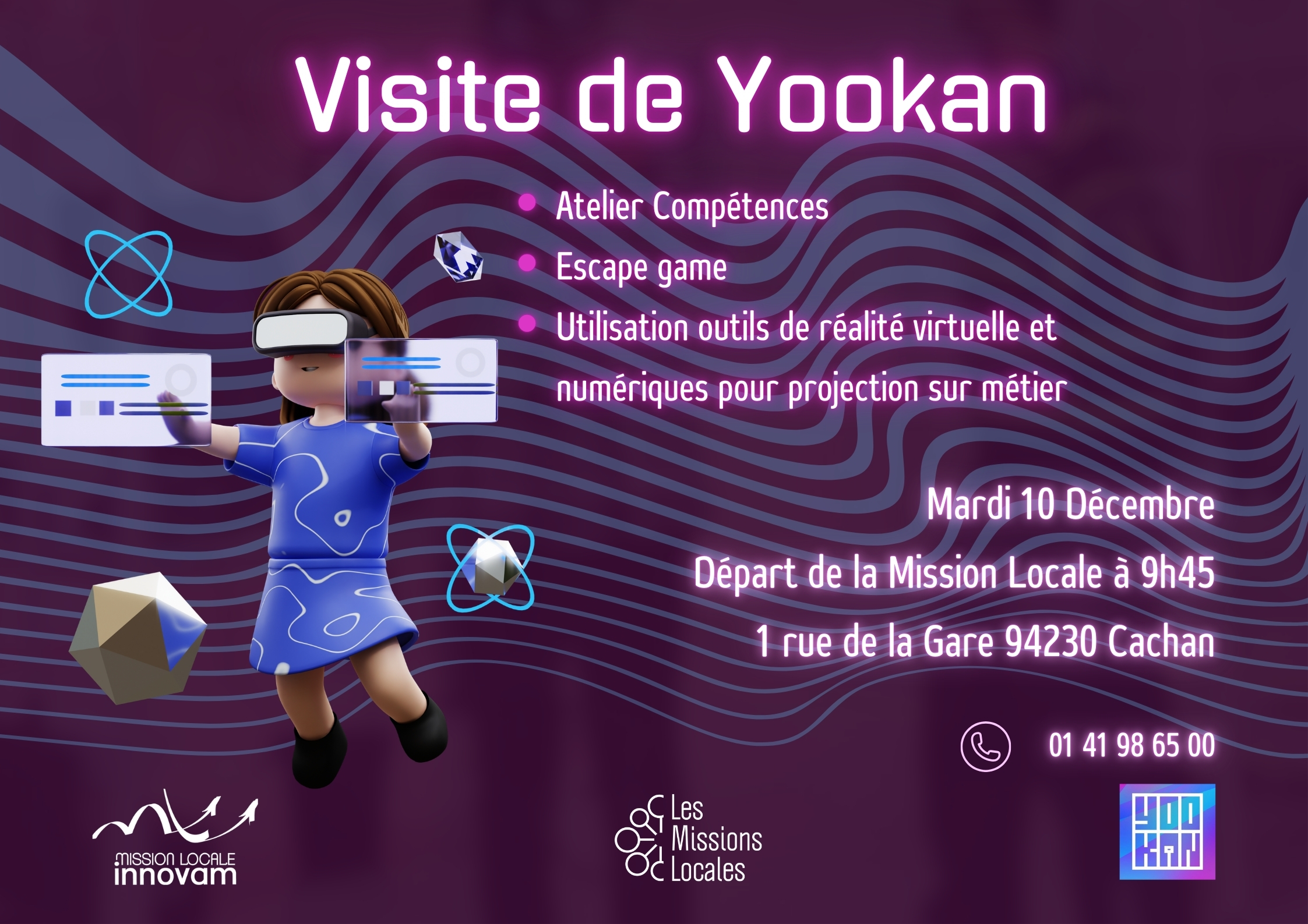 Visite de Yookan