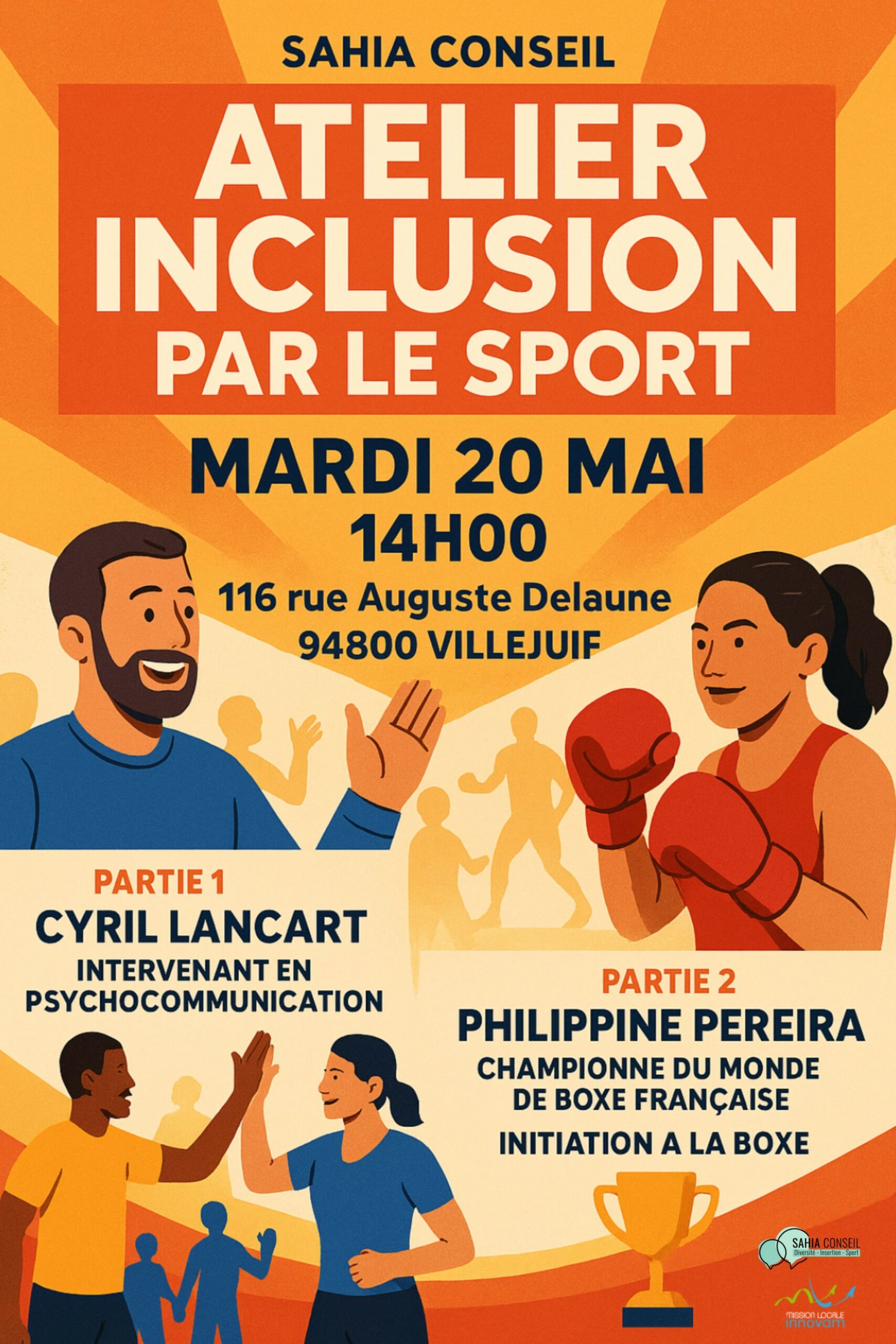 Atelier inclusion par le sport